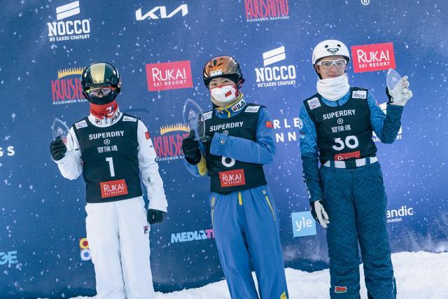 国际足联-赛季首秀徐梦桃“多喜临门” 孔凡钰重返最高领奖台